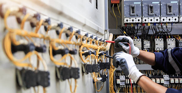 Professional Electrician technician working in Demarest, NJ